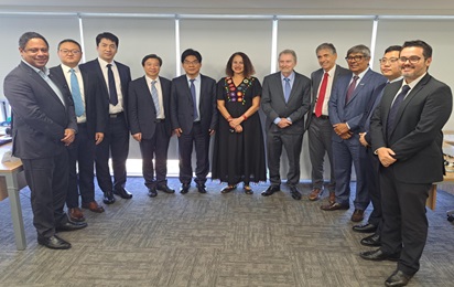 Finep recebe delegação da maior empresa de produtos e serviços nucleares da China