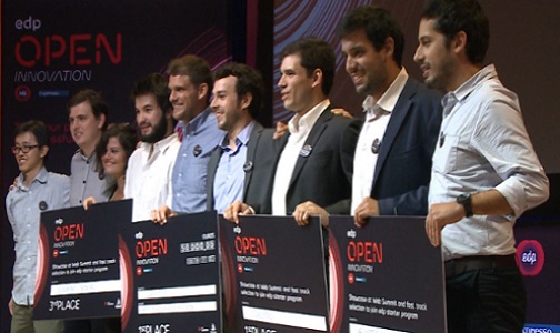 Foto EDP Open Innovation vencedores 2016