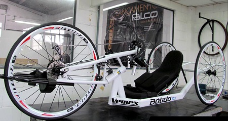 Handbike Bolido CX1 uso 3