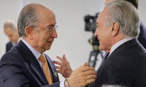Marcos Cintra e Michel Temer