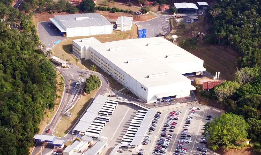 Fábrica veícular Avibras foto aérea Finep